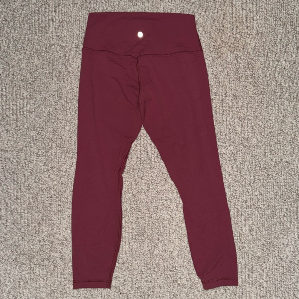 Lululemon Mauve Pink Leggings - Picture 4 of 9